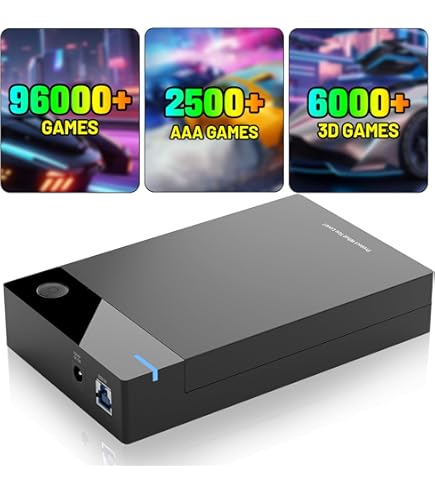その他 Kinhank,Hyperspin(12tb)hdd Amazon.com: Kinhank 12TB HDD Retro Gaming Hard Drive with